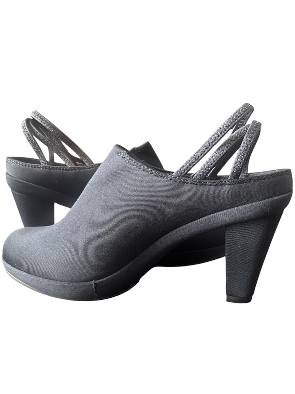 NEW YORK TRANSIT Sweet Fit Navy Slingback Clogs - Picture 5 of 9